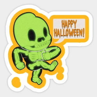 happy halloween Sticker